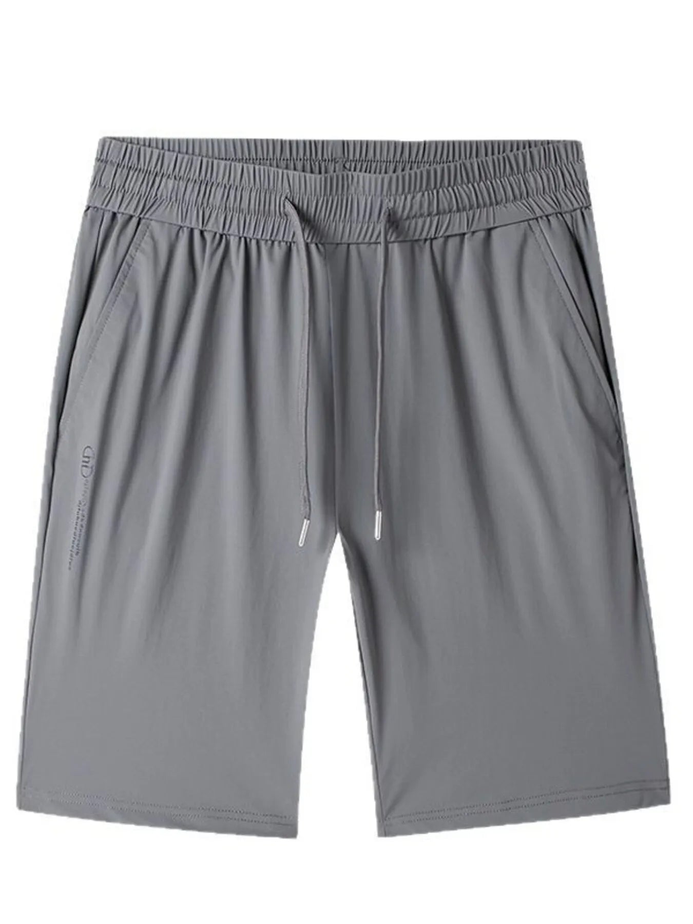 Shorts à cordon pour hommes grande taille avec poches
