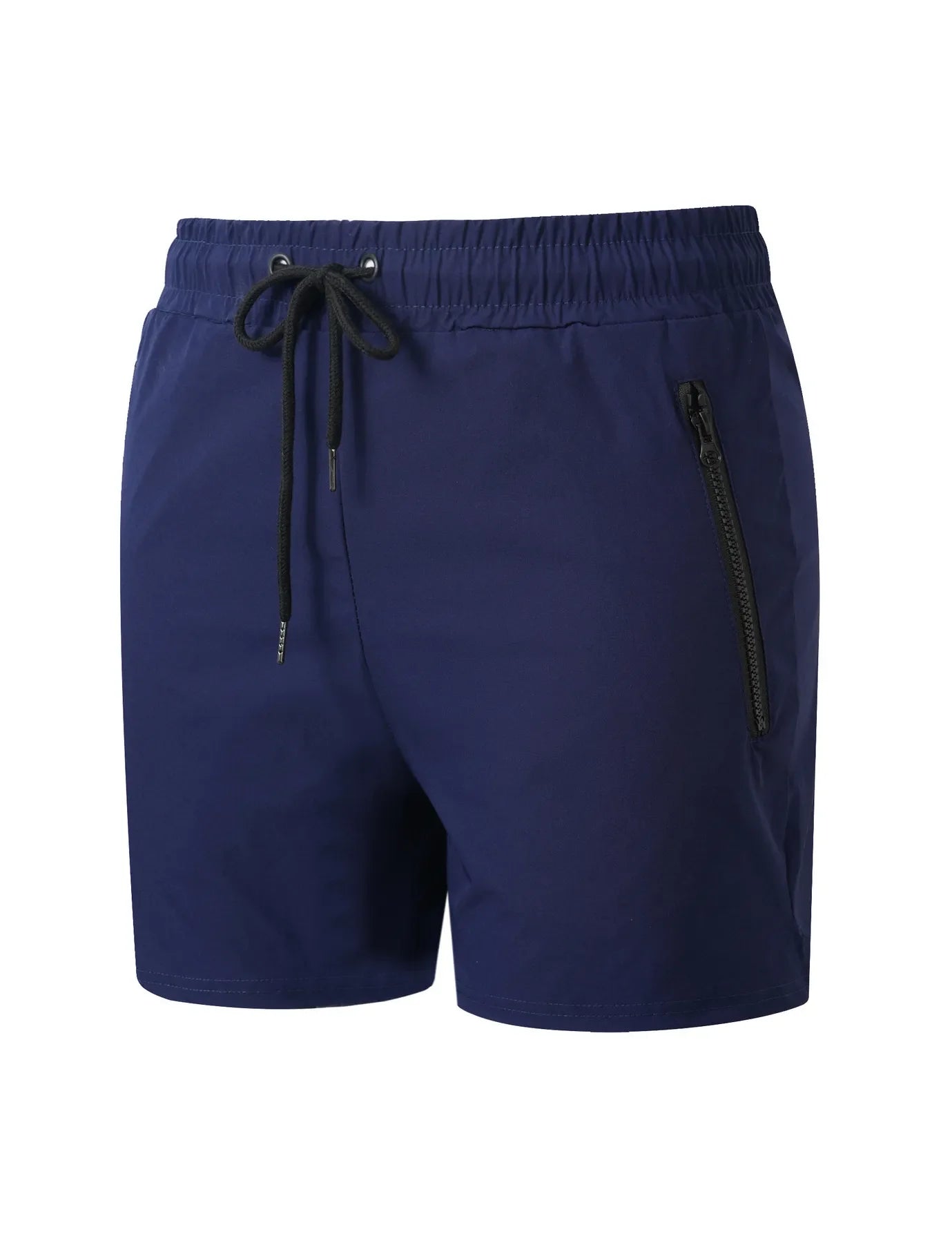 Men's Plus Size Drawstring Active Shorts with Pockets
