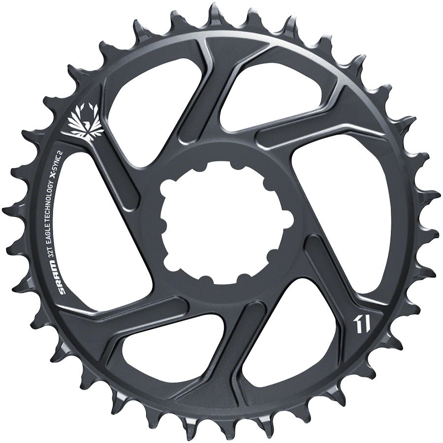 SRAM 32T X-Sync 2 SL Direct Mount Eagle Chainring - Gris Lunar