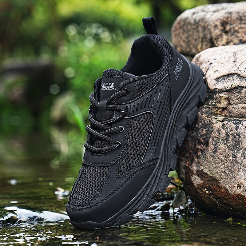 Plus Size Mesh Low Top Outdoor Climbing Boots