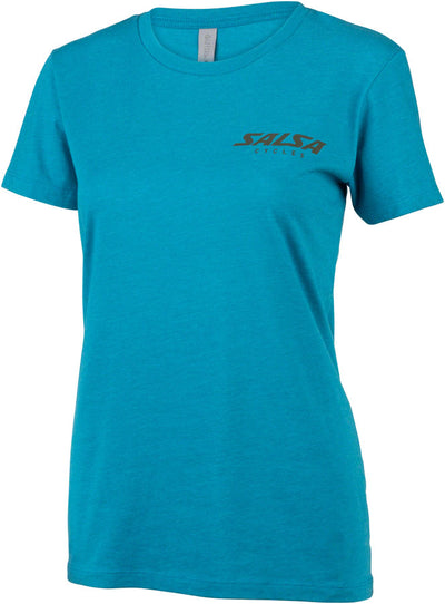 Salsa Lone Pine Women's T-Shirt - Teal Small