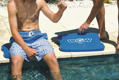WOW Watersports Foam Dipped Seats - 2 Pack Blue Wave