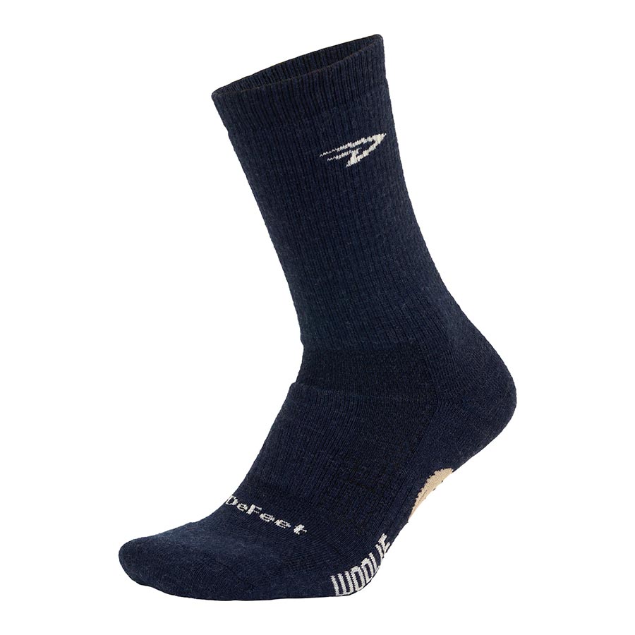 Calcetines DeFeet Woolie Boolie de 6'' - Logo Navy M