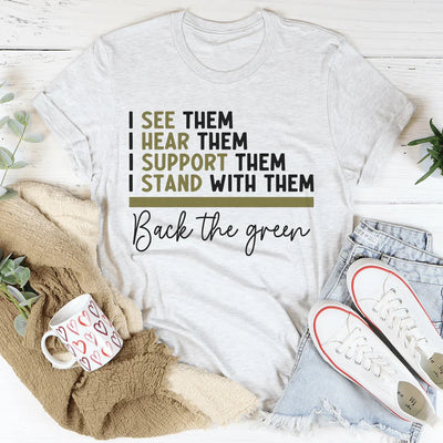 De vuelta a la camiseta verde