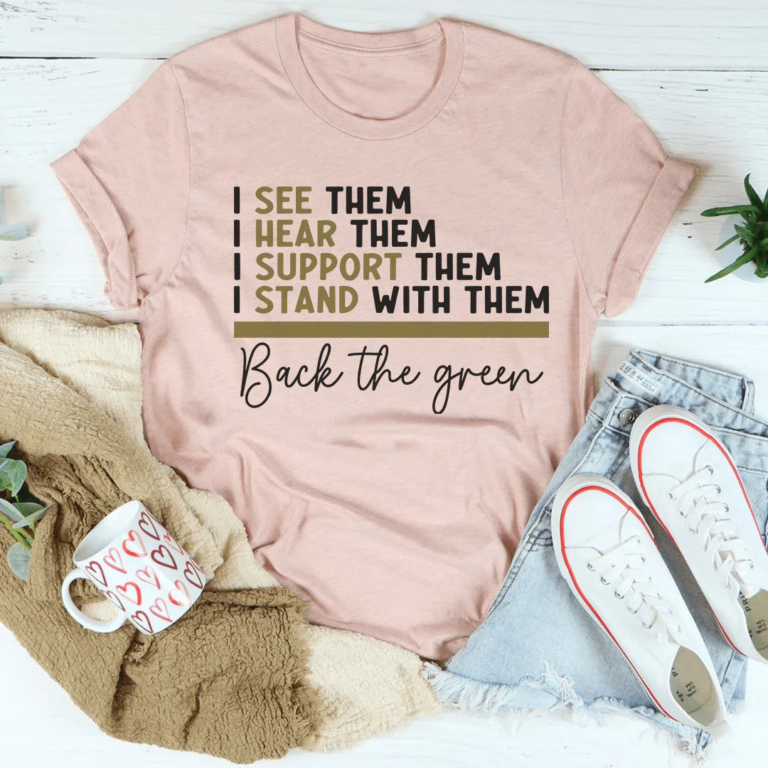 De vuelta a la camiseta verde