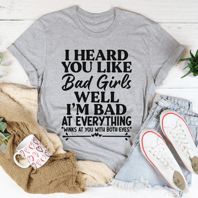 Camiseta de chicas malas