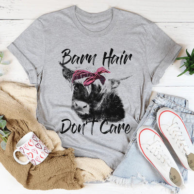 Camiseta "No me importa el pelo de granero"