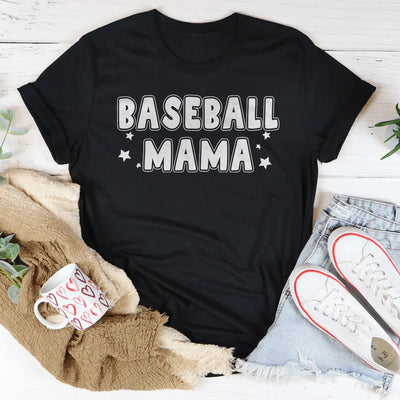 Baseball Mama Tee - Soft & Stylish
