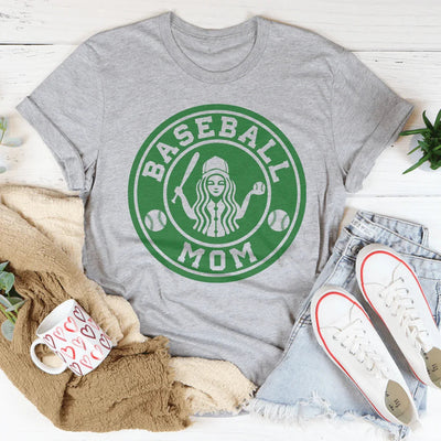 Camiseta de mamá de béisbol