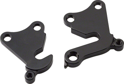 Surly MDS Chips: Par de colgadores de aleación para eje de 10 mm con caída vertical