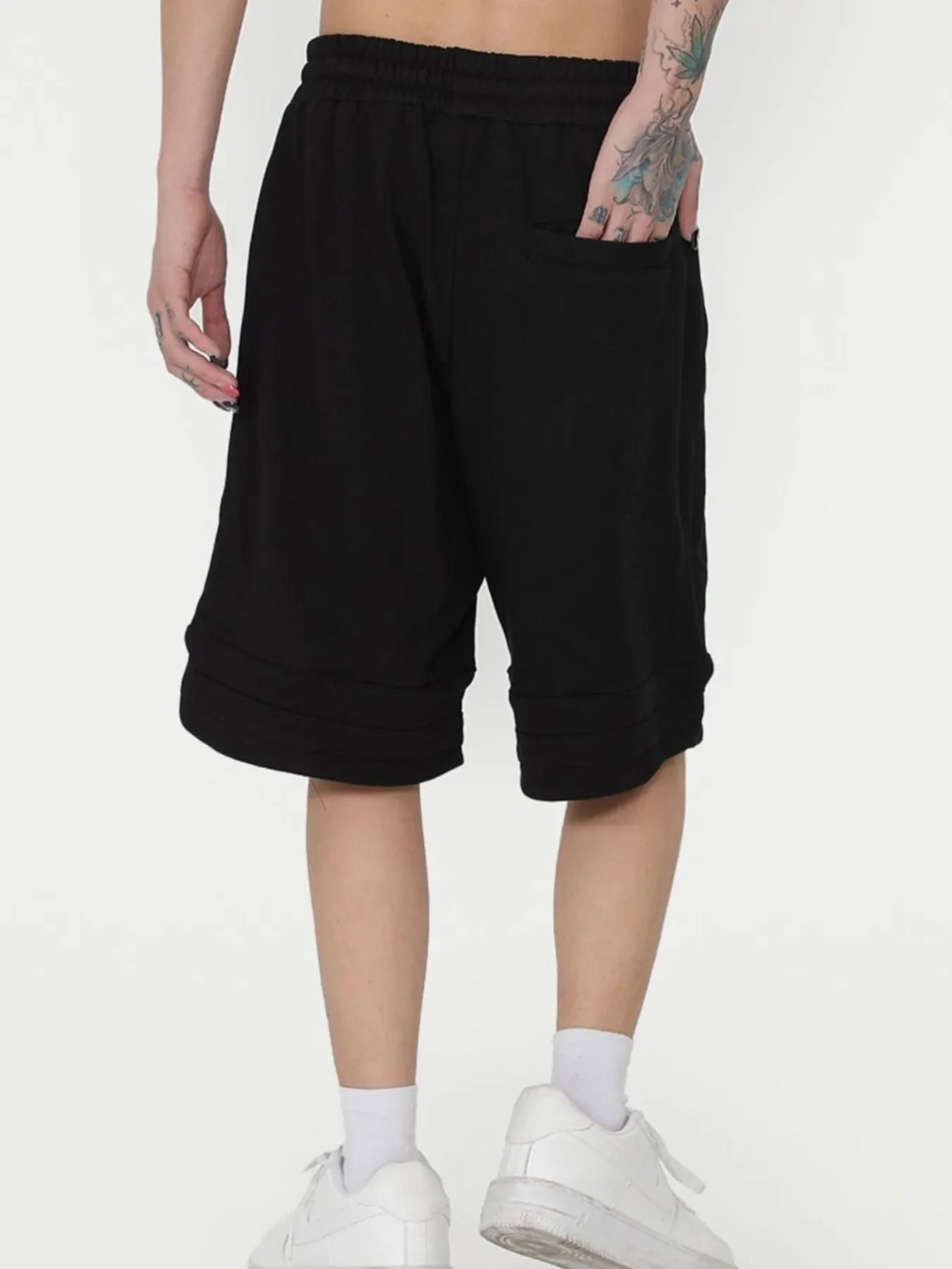 Shorts de basketball premium pour hommes avec cordon de serrage