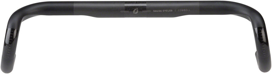 Salsa Cowbell Carbon Drop Handlebar - Collier de 31,8 mm, Largeur de 44 cm