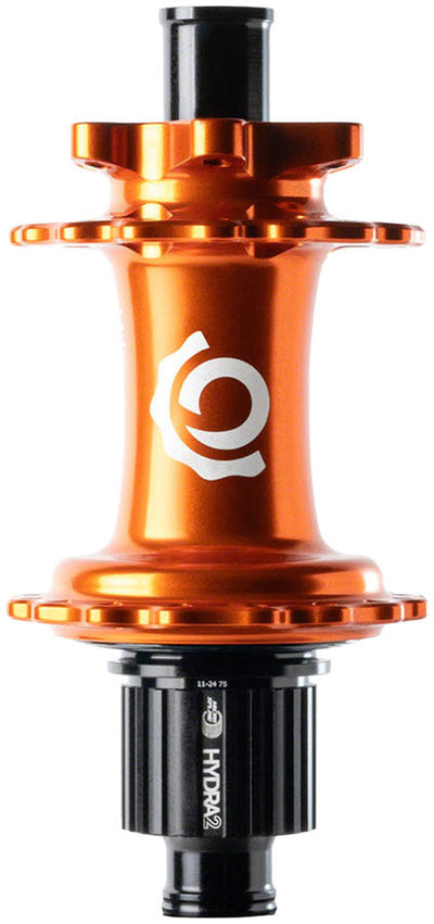 Moyeu arrière Industry Nine Hydra 2 Classic - 12 x 148mm 6-Bolt Micro Spline Orange 28H