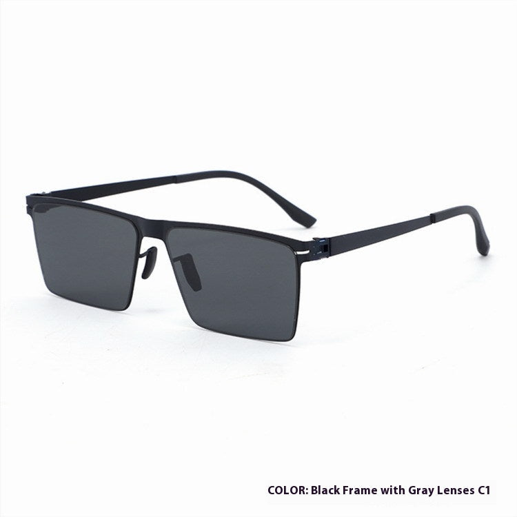 Gafas de sol polarizadas cuadradas premium para hombres y mujeres