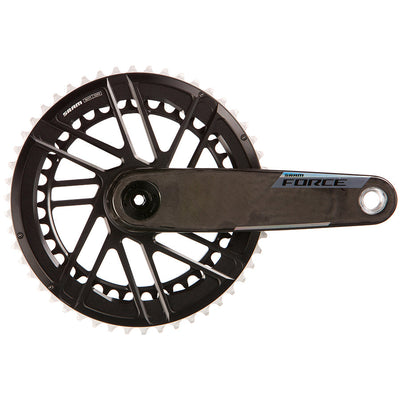 SRAM Force 2x E1 Crankset - 12 Velocidades, 175mm, Negro
