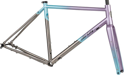 Cadre All-City Cosmic Stallion Ti - 49cm Laser Prism en Titane