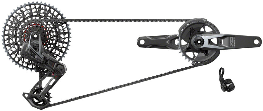 Transmission Groupset SRAM X0 Eagle T-Type AXS - Manivelle de 165 mm