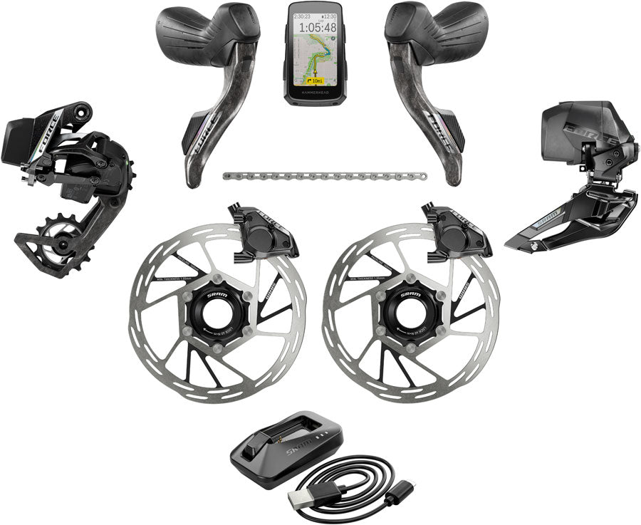 Grupo de carretera SRAM Force eTap AXS 2x12 velocidades