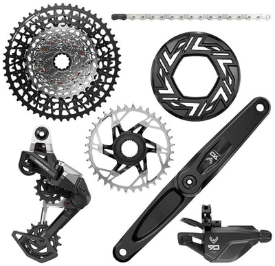 SRAM Eagle 90 Ebike Groupset - 165mm Bosch 36T Clip-on Guard