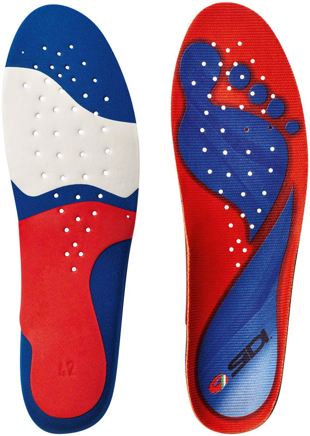 SIDI Memory Insoles - Red/Blue Size 44
