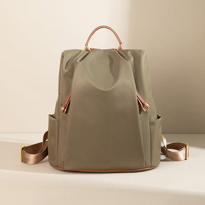 Fashion Commuter Contrast Color Travel Bag Backpack