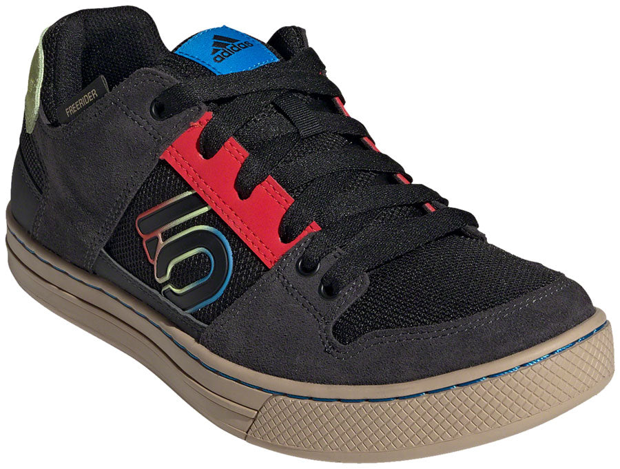 Zapatos Planos Five Ten Freerider - Hombre Negro/Carbono/Lima Pulsante 8.5