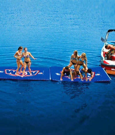 WOW Sports Floating Water Walkway & Lounge - Yellow