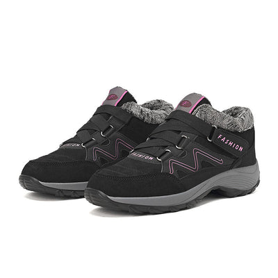 Botas de Nieve Forradas de Forro Polar para Mujer - Calzado Casual para Exterior