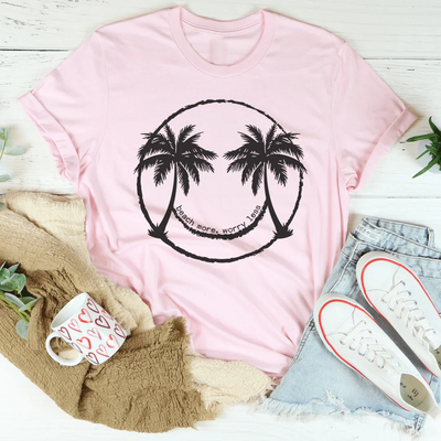Camiseta Playa Más Preocupación Menos