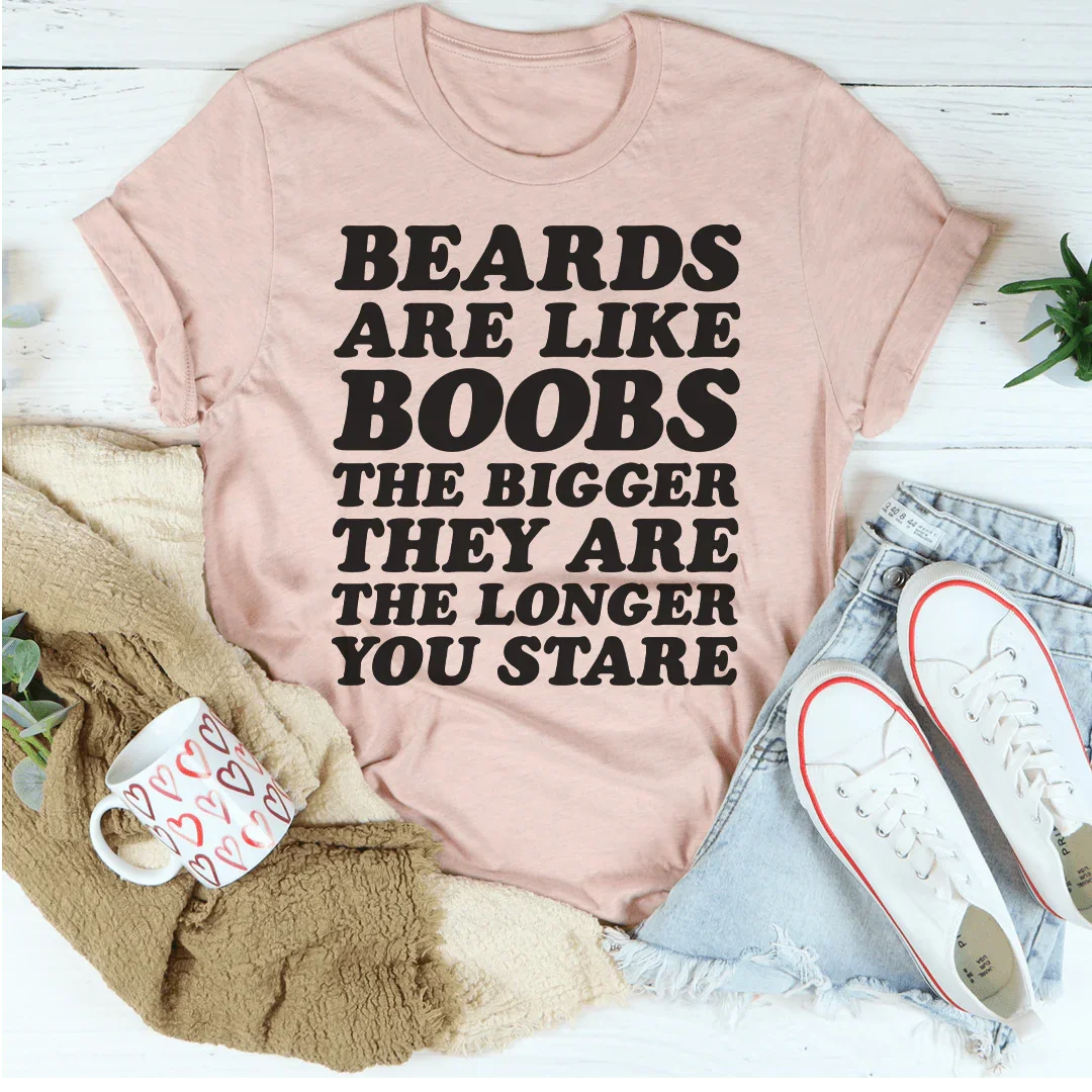 Las barbas son como los pechos