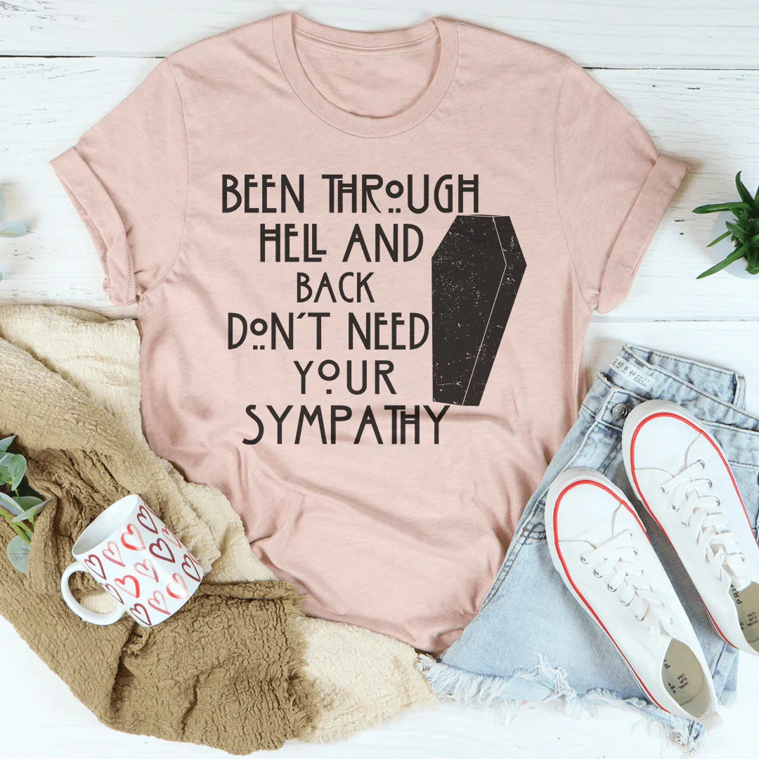Camiseta "Pasé por el infierno y volví"