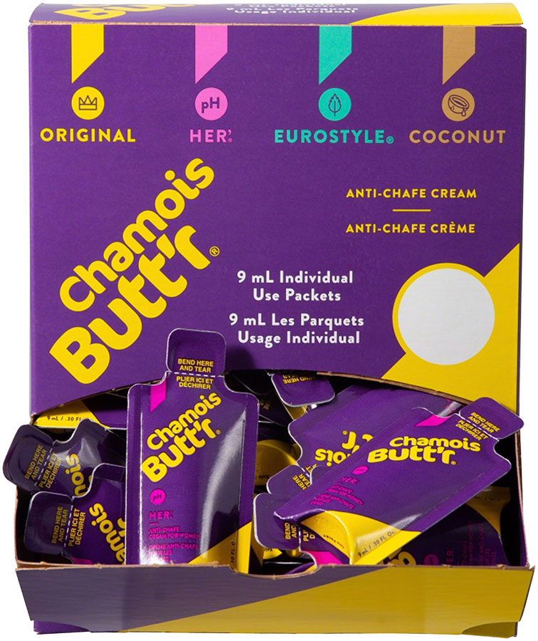 Chamois Butt'r Her': Paquete de 0.3oz Caja POP de 75