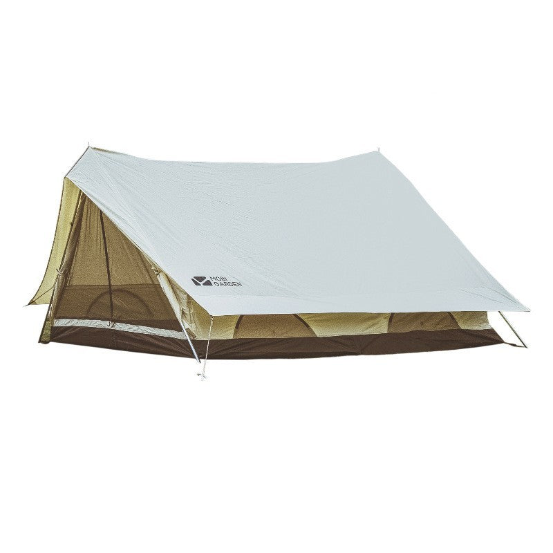Tente de camping en coton de luxe grande taille pour familles