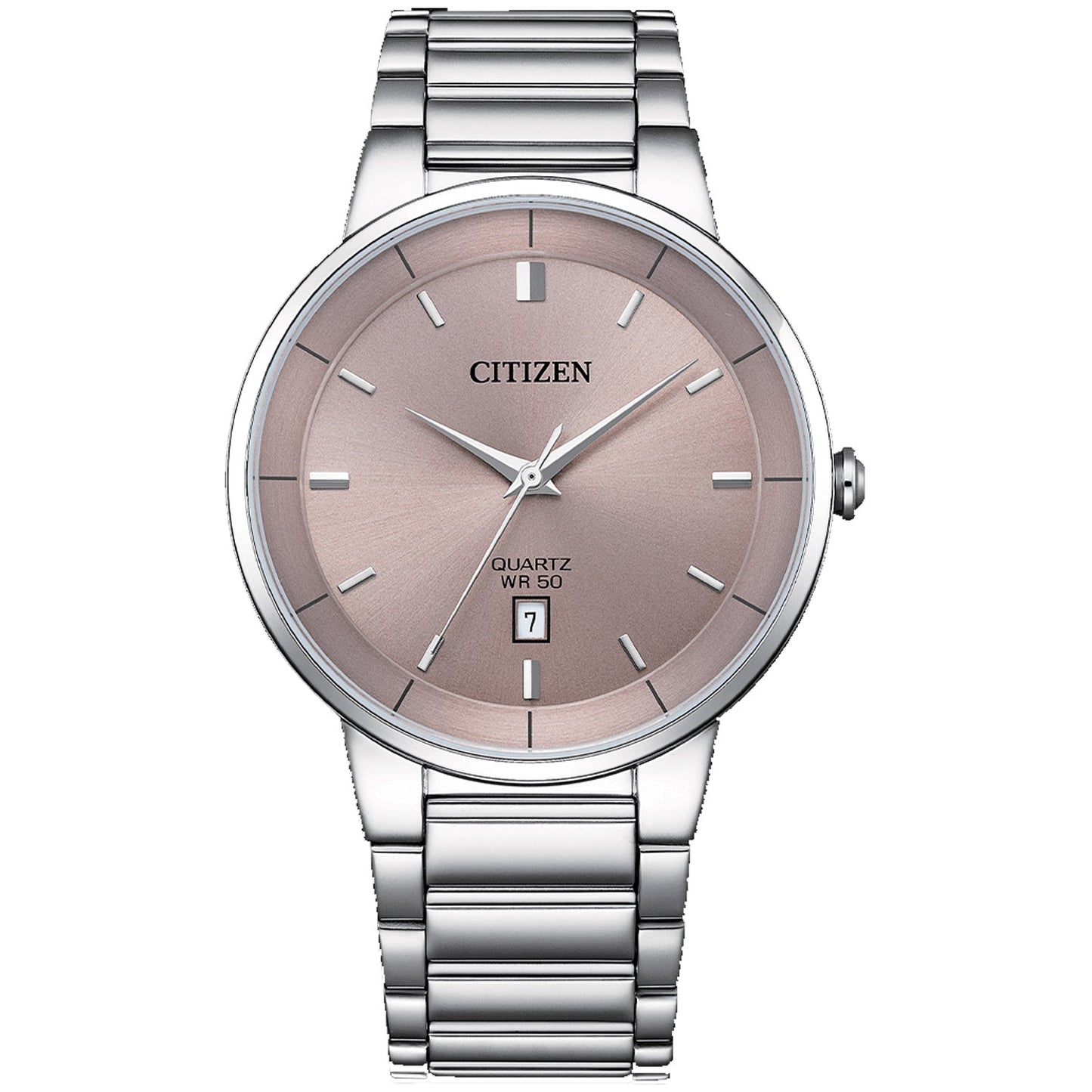 Citizen Men's Classic Watch with Pink Dial