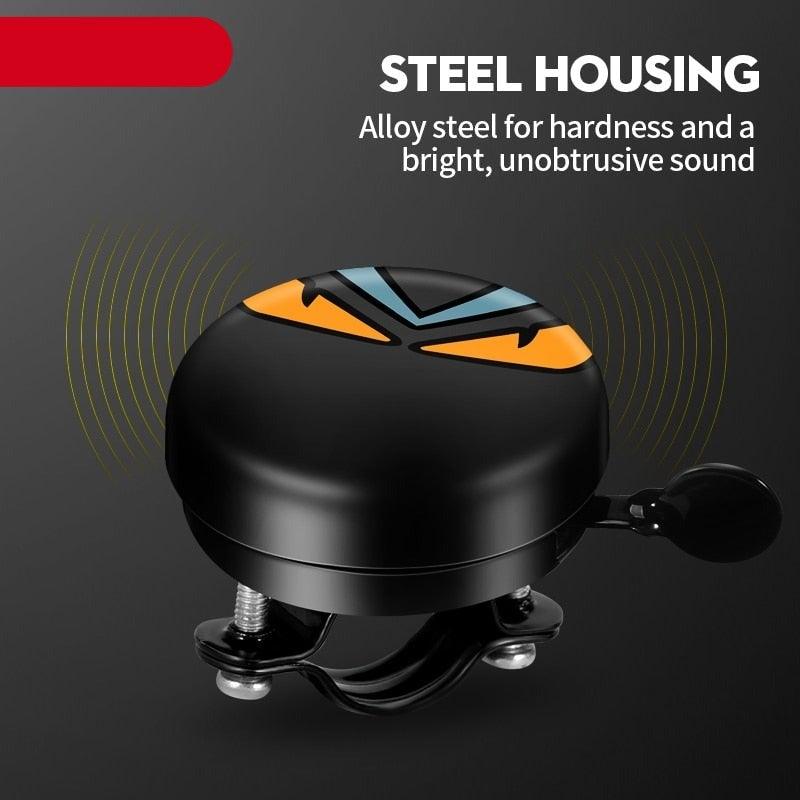 Premium Aluminum Bicycle Bell for Enhanced Safety - Crisp Sound Cycling Accessory - Korvel
