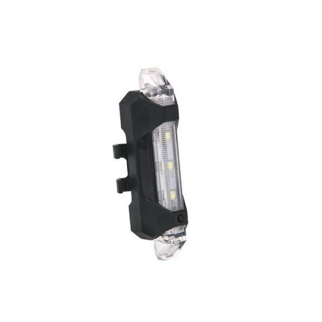Luz trasera LED recargable por USB para bicicleta - Impermeable y brillante