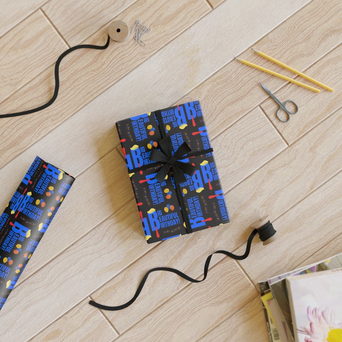 Elegant Birthday Gift Wrap Roll for Memorable Celebrations - Korvel