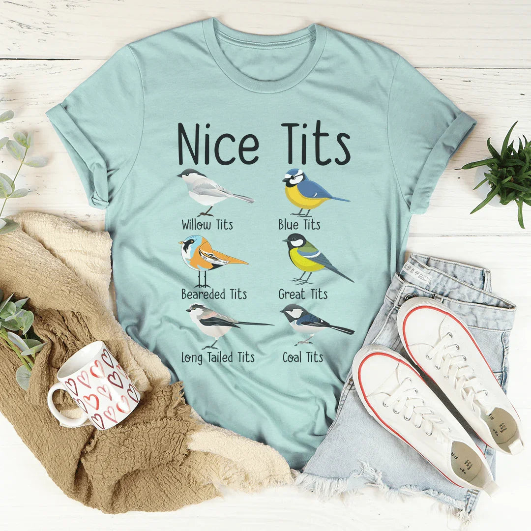 Camiseta de pájaros