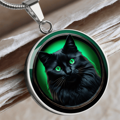 Collar de Cameo Negro Elegante