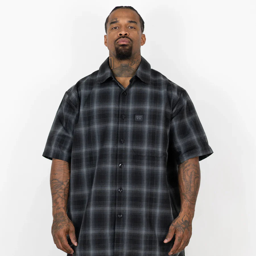 FB County Short Sleeve Checker Flannel Shirt - Korvel