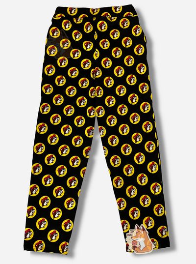 Pantalones de pijama negros de Buc-ee's