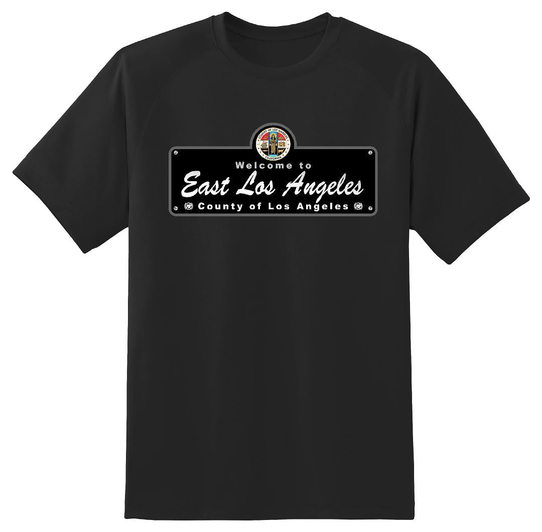 East Los Angeles Black Street Sign T-Shirt