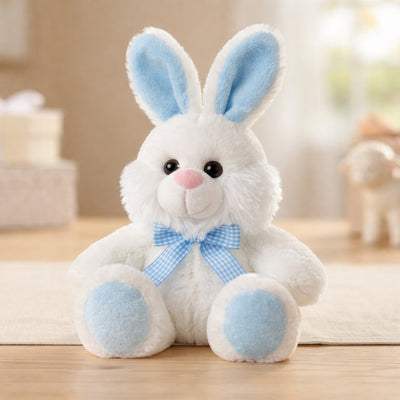 Premium Blue Bunny Plush Toy - 13 Inch