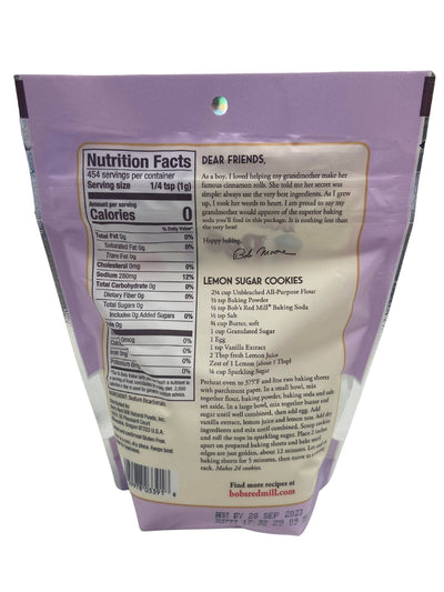 Bicarbonato de sodio sin gluten de Bob's Red Mill