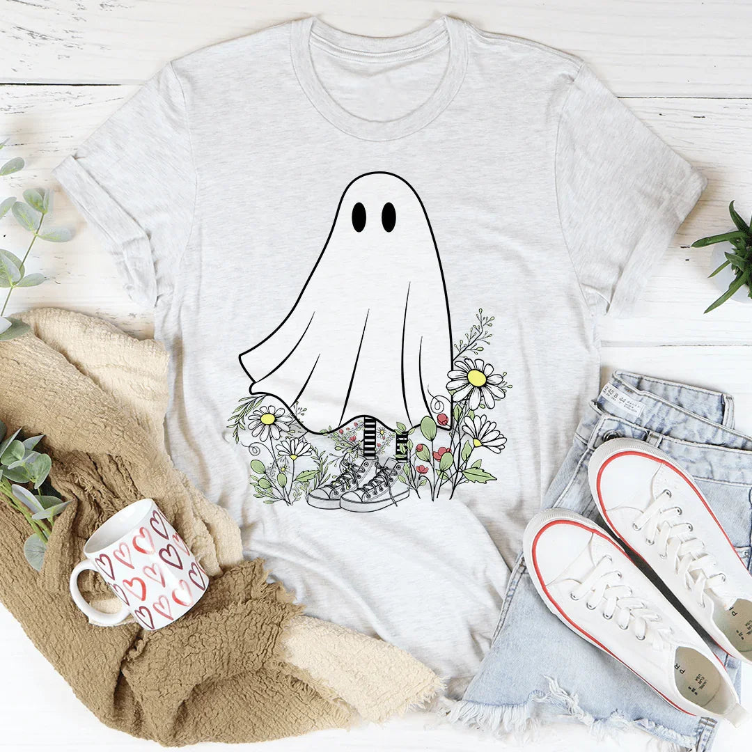 Boho Ghost Tee - Soft & Stylish Everyday Wear - Korvel