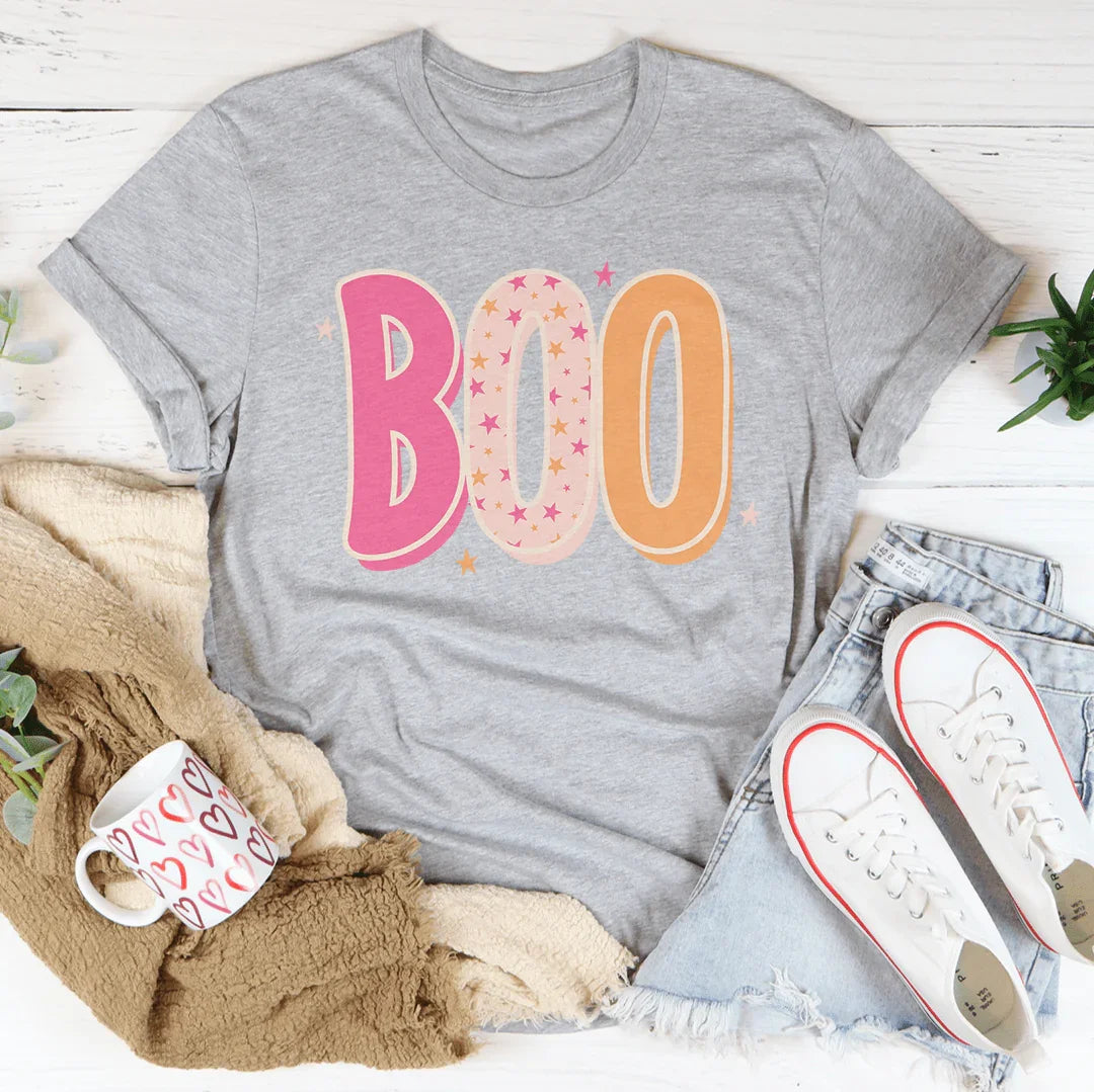 Boo Tee - T-shirt en coton mélangé ludique