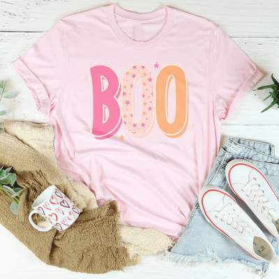 Boo Tee - T-shirt en coton mélangé ludique