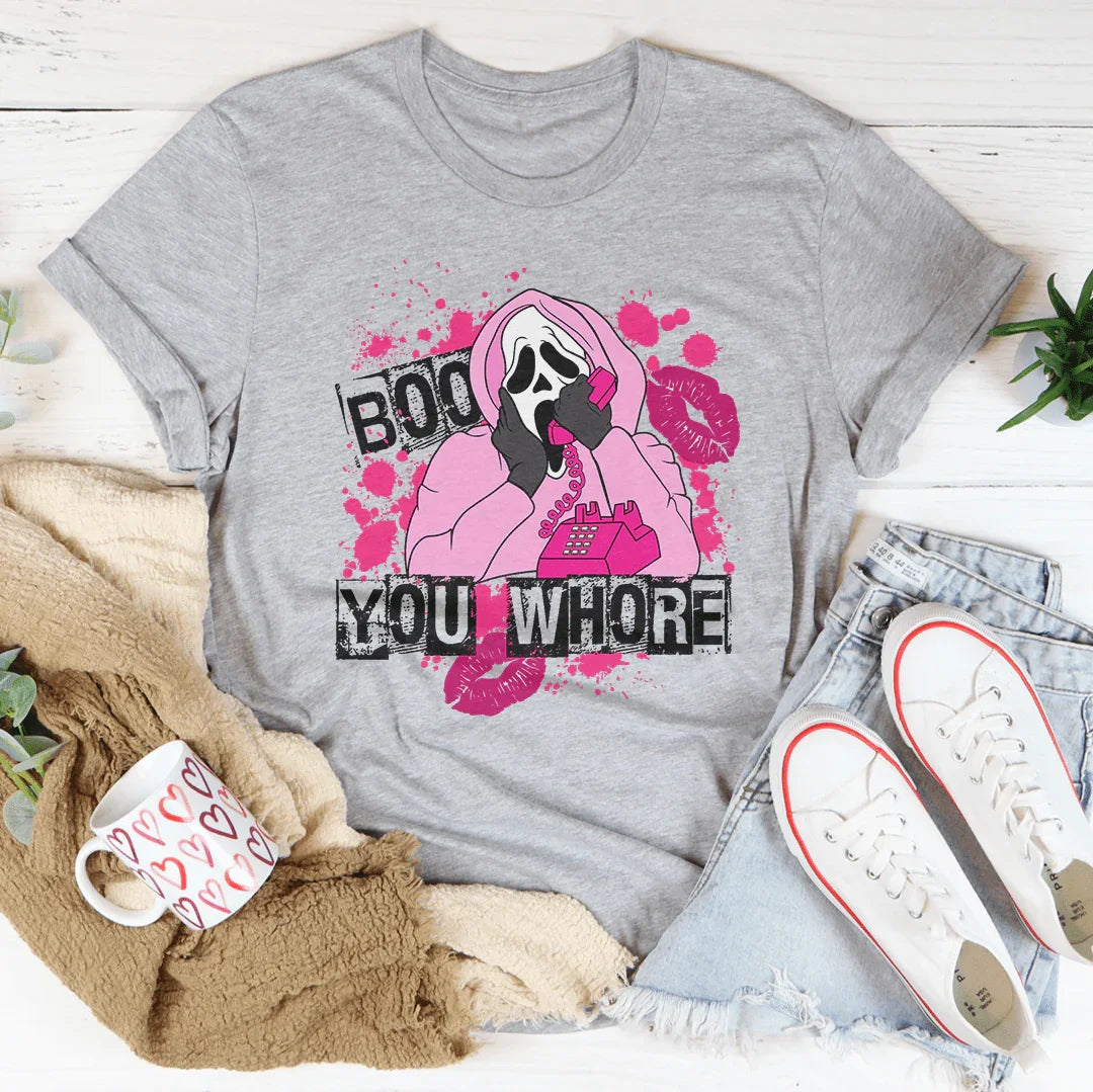 Camiseta de terror Boo You