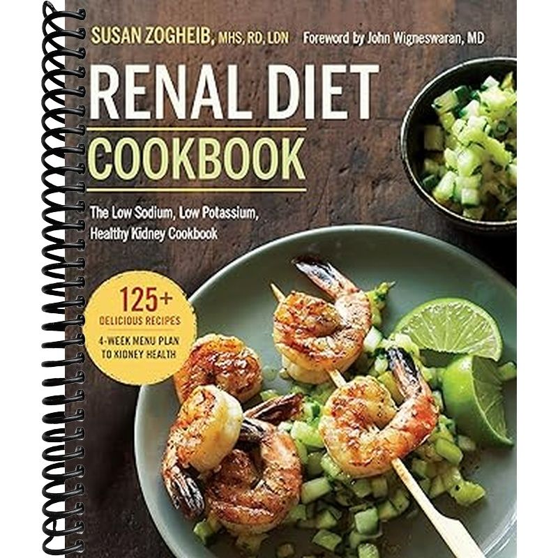 Livre de recettes pour un régime rénal : Une alimentation saine pour le bien-être des reins