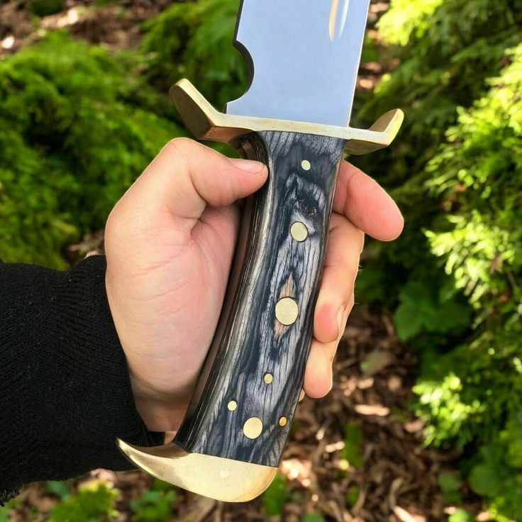 Premium Custom Bowie Knife – 16" D2 Steel Masterpiece - Korvel